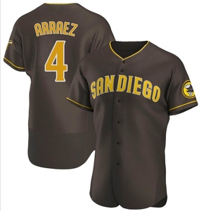Men's Luis Arraez San Diego Padres Authentic Brown Road Jersey