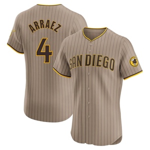 Men's Luis Arraez San Diego Padres Elite Brown Alternate Jersey