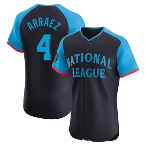 Men's Luis Arraez San Diego Padres Elite Navy National League 2024 All-Star Game Jersey