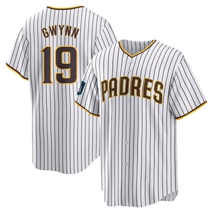 Men's Tony Gwynn San Diego Padres Replica White 2024 World Tour Seoul Series Home Jersey