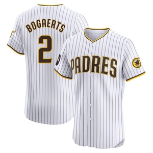 Men's Xander Bogaerts San Diego Padres Elite White Home Patch Jersey