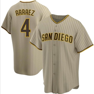 Youth Luis Arraez San Diego Padres Replica Brown Sand/ Alternate Jersey
